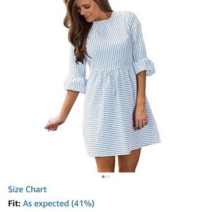 Flare Mini Dress size small