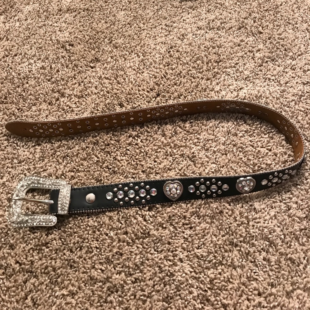 Leather belt