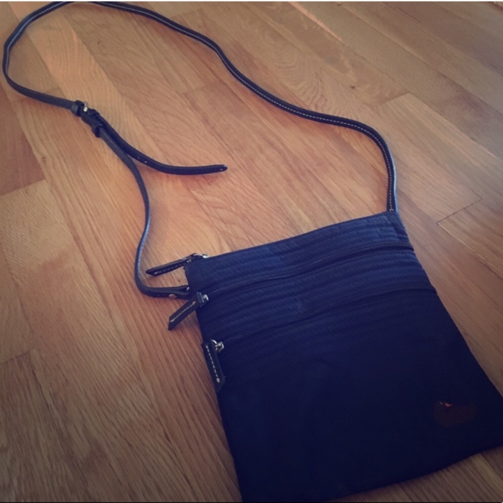 Navy Dooney & Bourke Satchel