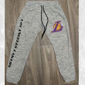 Sporty lakers comfy sweat pants