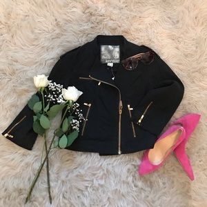 🍁FLASHSALE🍁Kensie black mid-rise military jacket