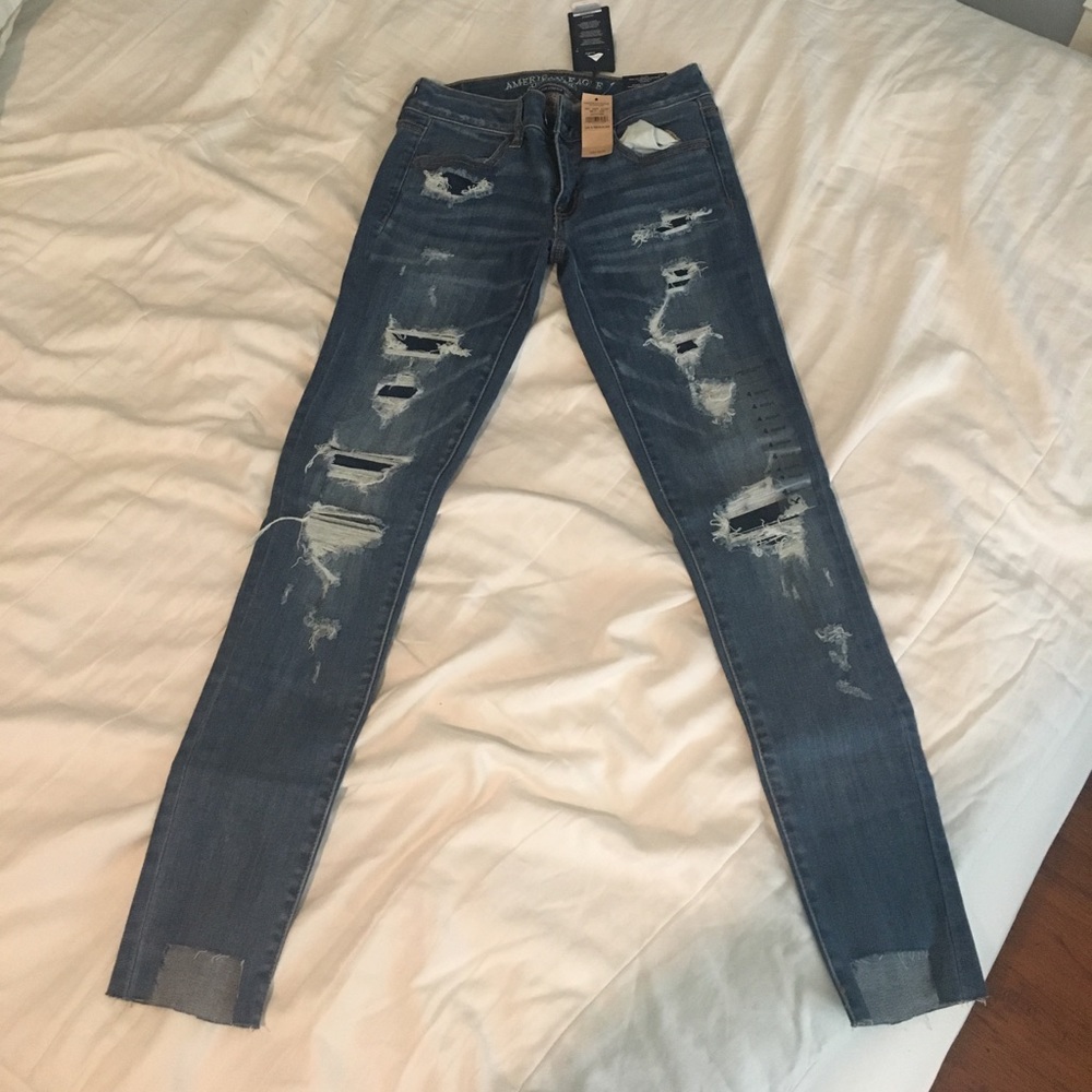 American Eagle super stretch jeans