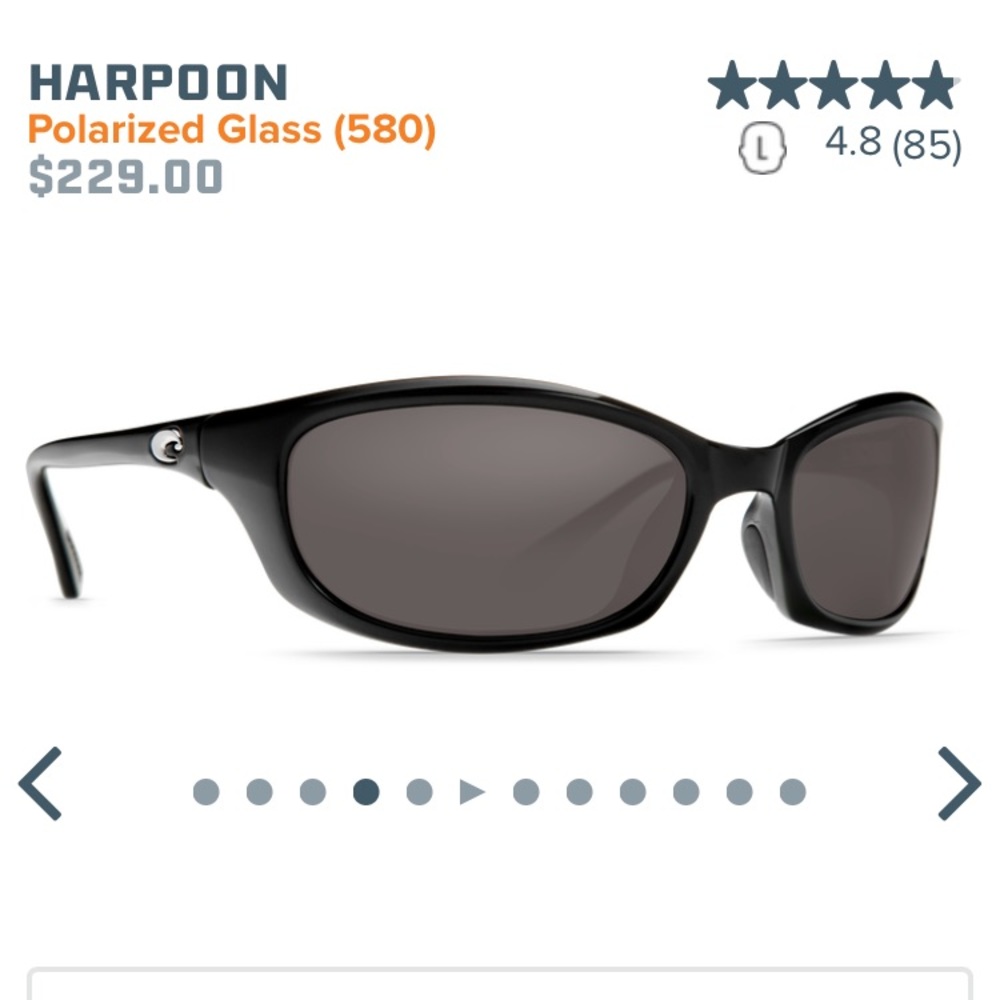 Costa Del Mar Harpoon HR 11 Sunglasses