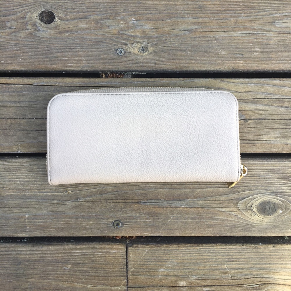 Tan Faux Leather Wallet || Mossimo Supply Co.