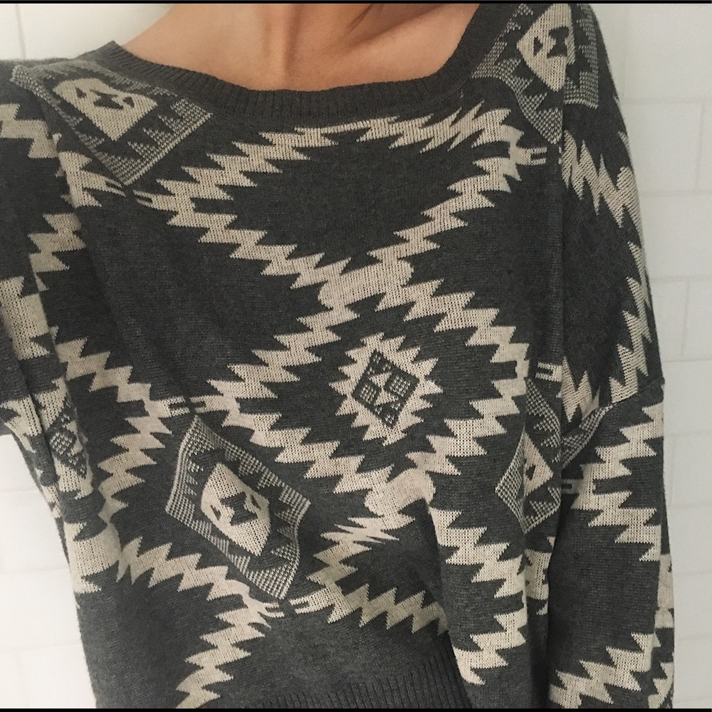 Wet Seal Tribal Sweater