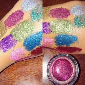 Home made gel glitter.
