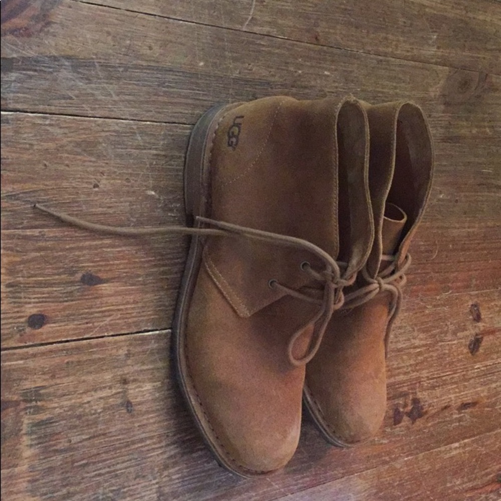 Men's Ugg Chukka Fur Lined Short Boots