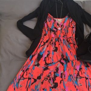 Marble Bright Colored Dress