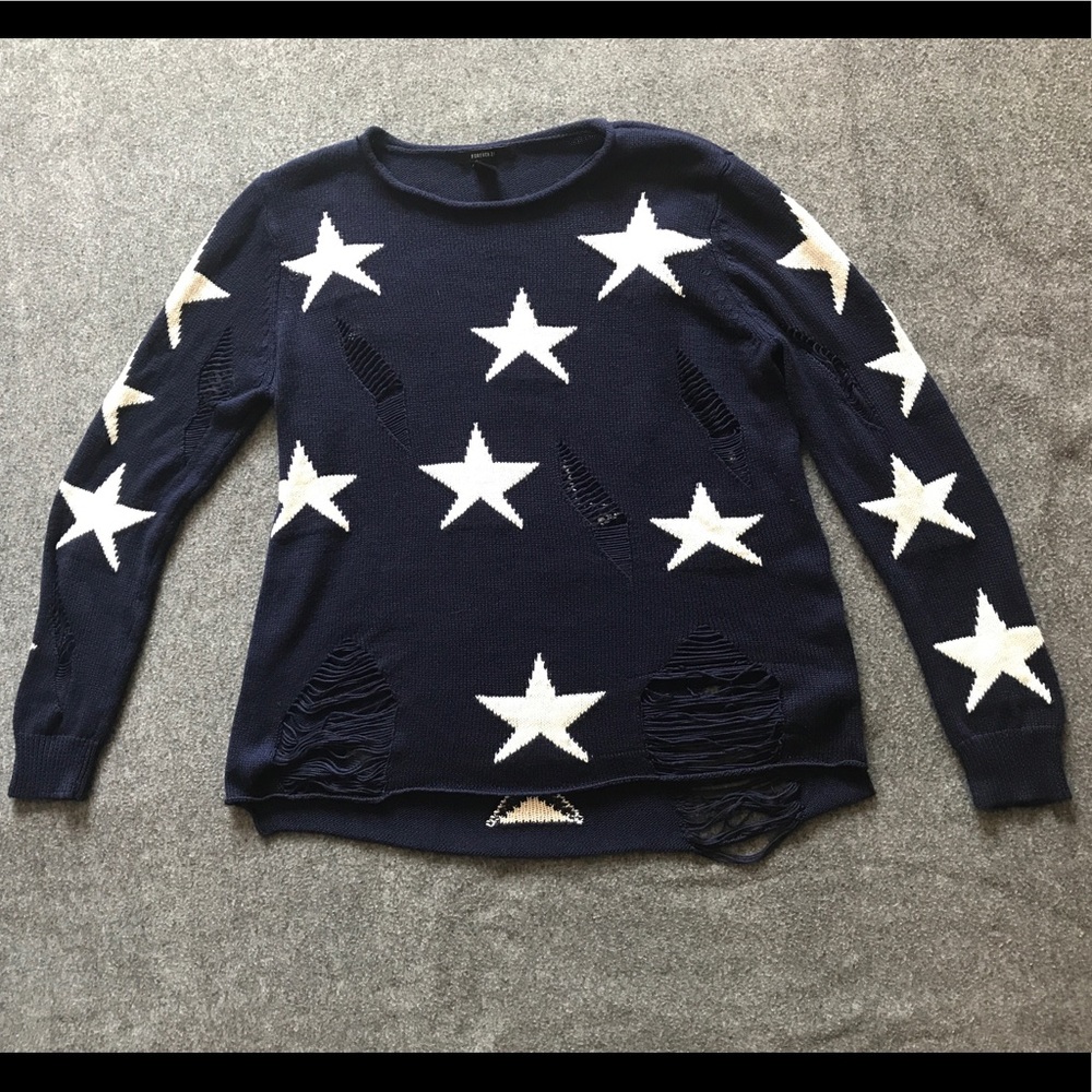 Star spangled sweater
