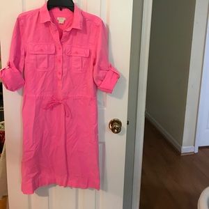 J. Crew women's shirt style dress