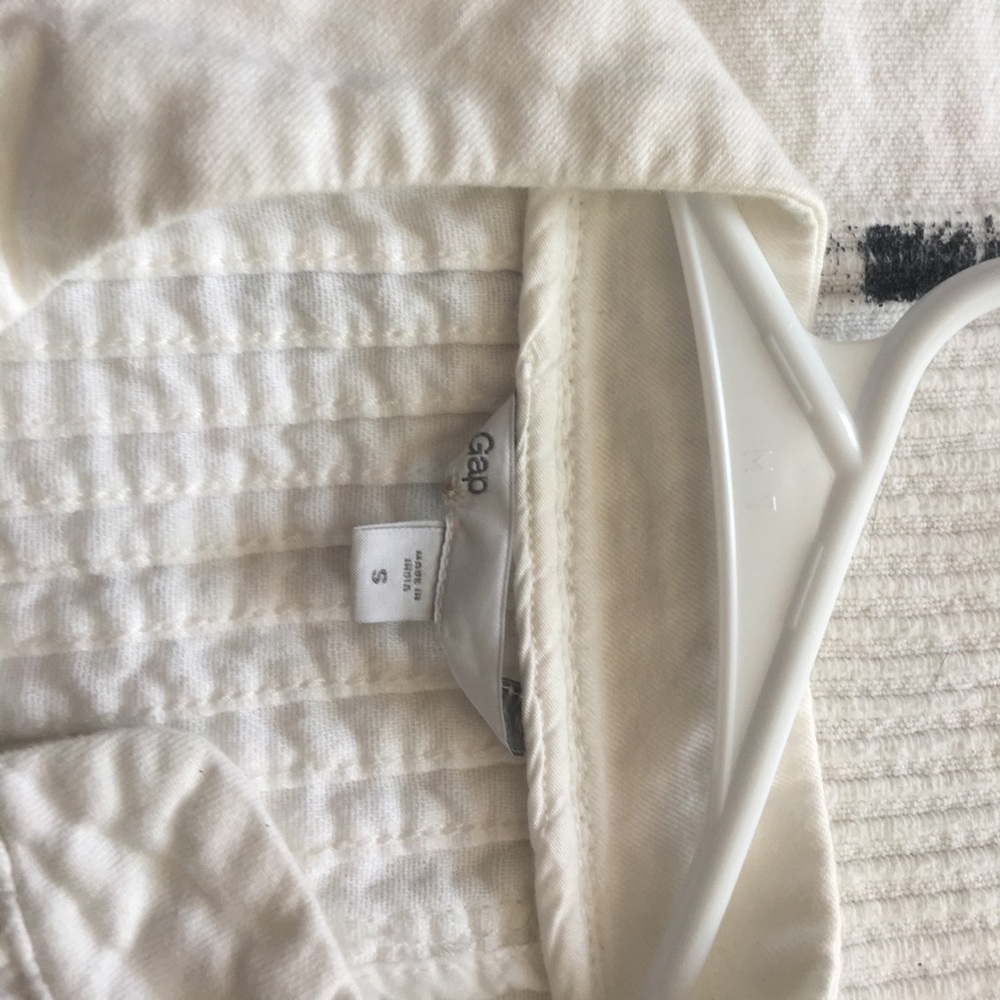 White short sleeve cropped jacket - Picture 4 of 4