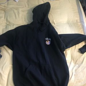 Black Stussy hoodie