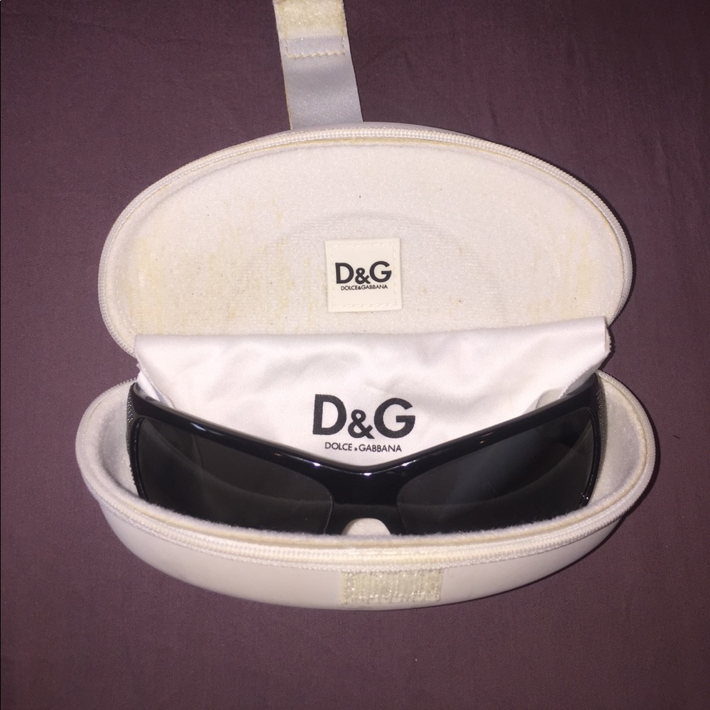 Dolce & Gabbana Black Wrap Sunglasses 8009