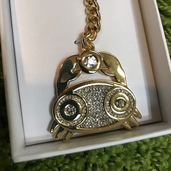Michael Kors Cancer bag charm keychain zodiac - Picture 2 of 5