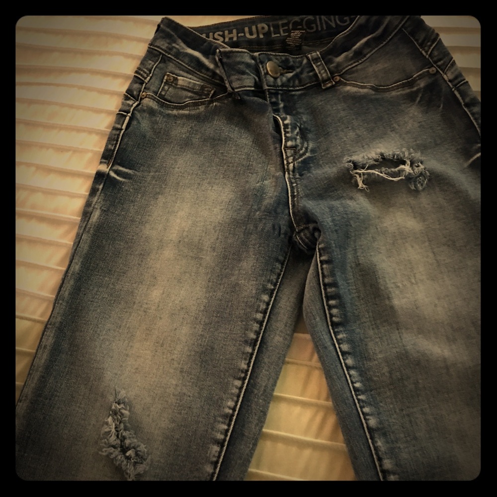 Jean leggings