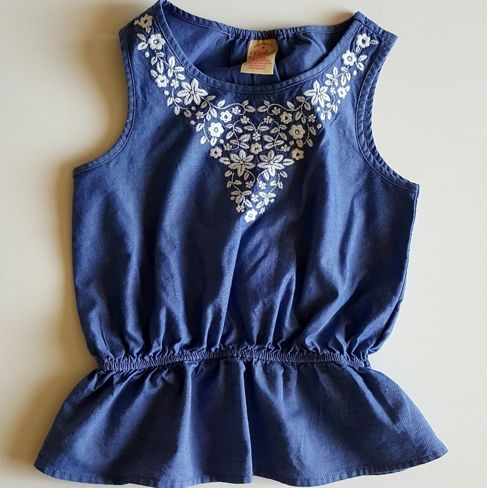 Girls Peplum Top