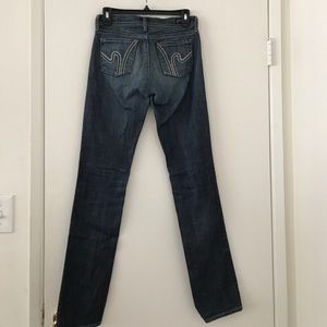 Cute end of humanity boot leg jeans