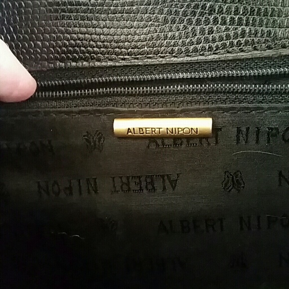VTG Albert Nipon SnakeSkin Sm Purse!♡♡ - Picture 6 of 7
