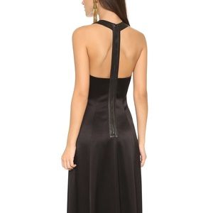 Alice + Olivia Wen Black Evening Maxi Gown EUC