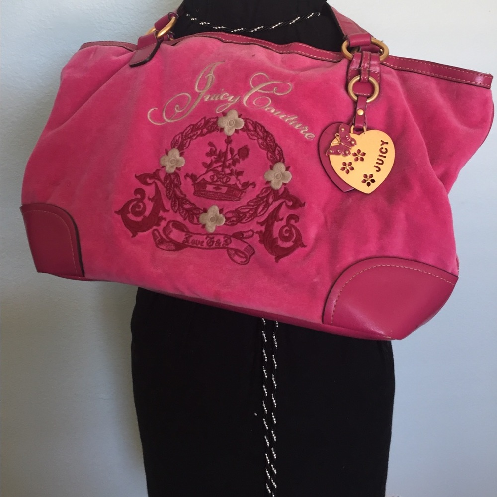 Juicy Couture hot pink purse