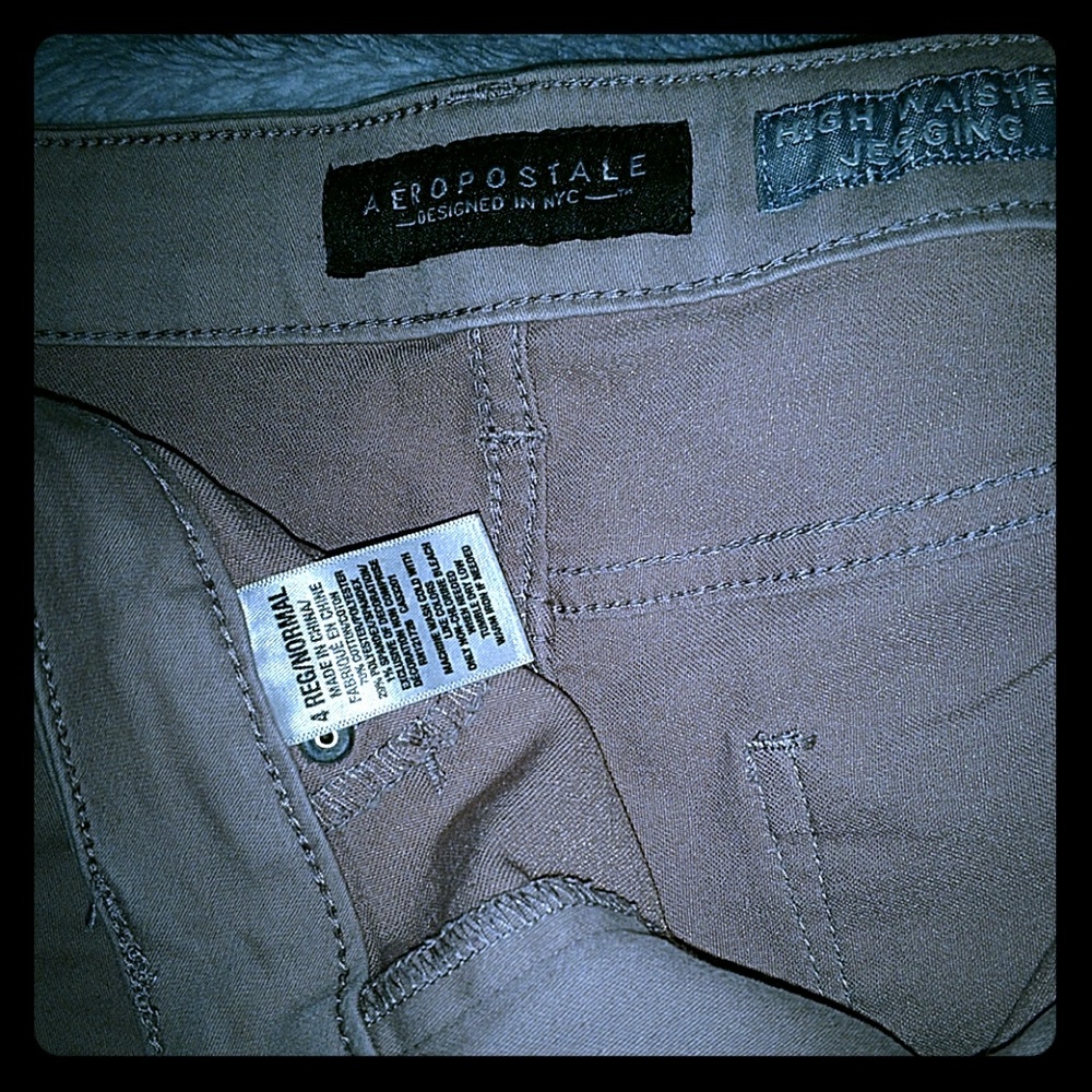 Aeropostale light mauve color jeggings
