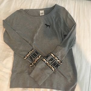 Pink long sleeve tee