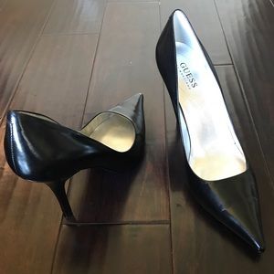 Guess by Marciano Black Pointed Toe Pumps