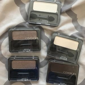 Five Assorted Covergirl Eyeshadow Singles