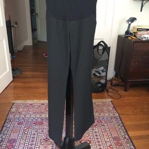 Theory black maternity pants from A Pea in the Pod