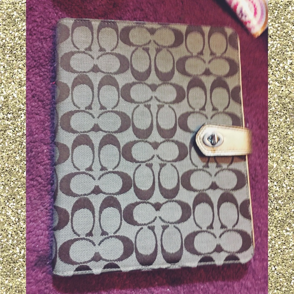 Authentic Coach iPad Case 📱