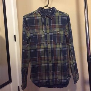 Dark / Green flannel