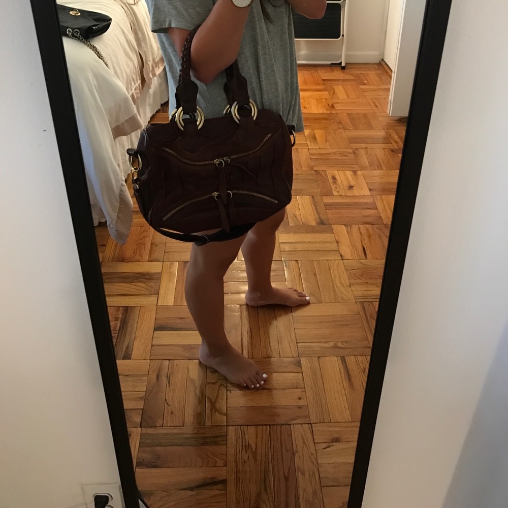 Treesje brown satchel