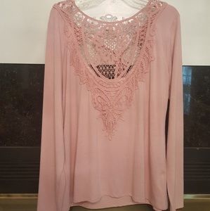 Forever 21 Plus Size Top with Back Neck Tie