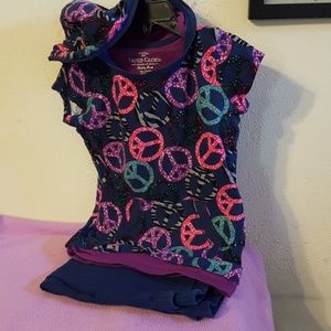2pc 4/5 hoodie top and leggings *Must bundle