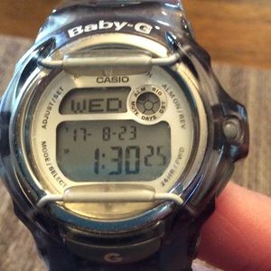 Casio Women's BG 169R "Baby-G" Gray Resin Sport