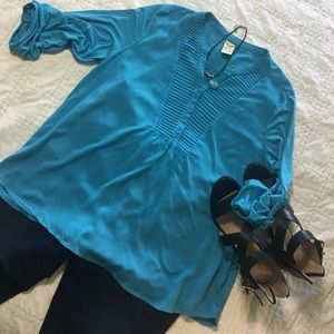 Faded Glory popover top XL