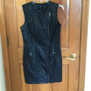 Cute Black Leather dress