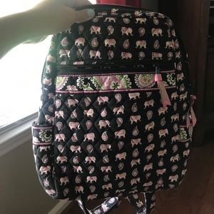 Pink Elephant Vera Bradley backpack purse