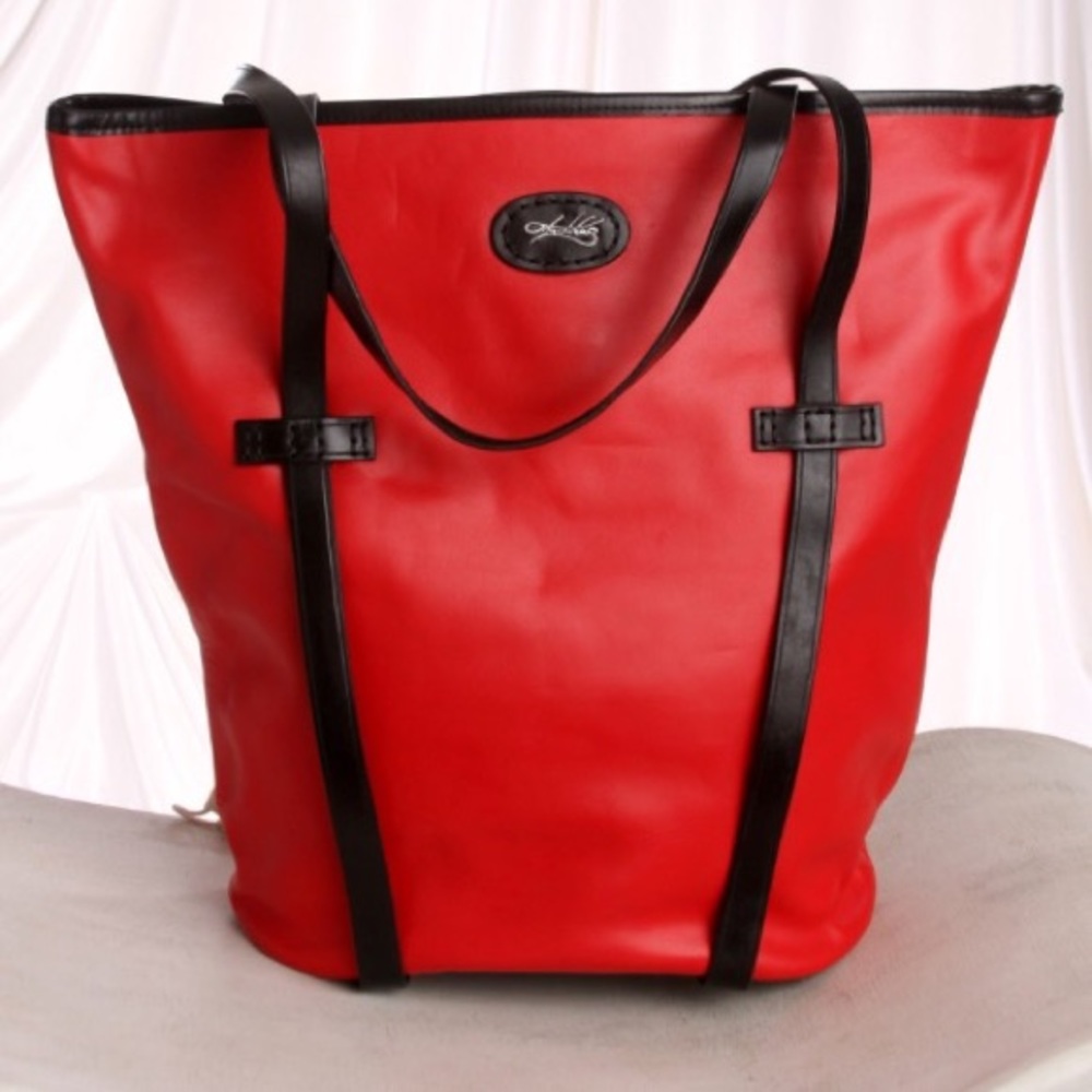 Designer Tote: "Red Matilda Tote"