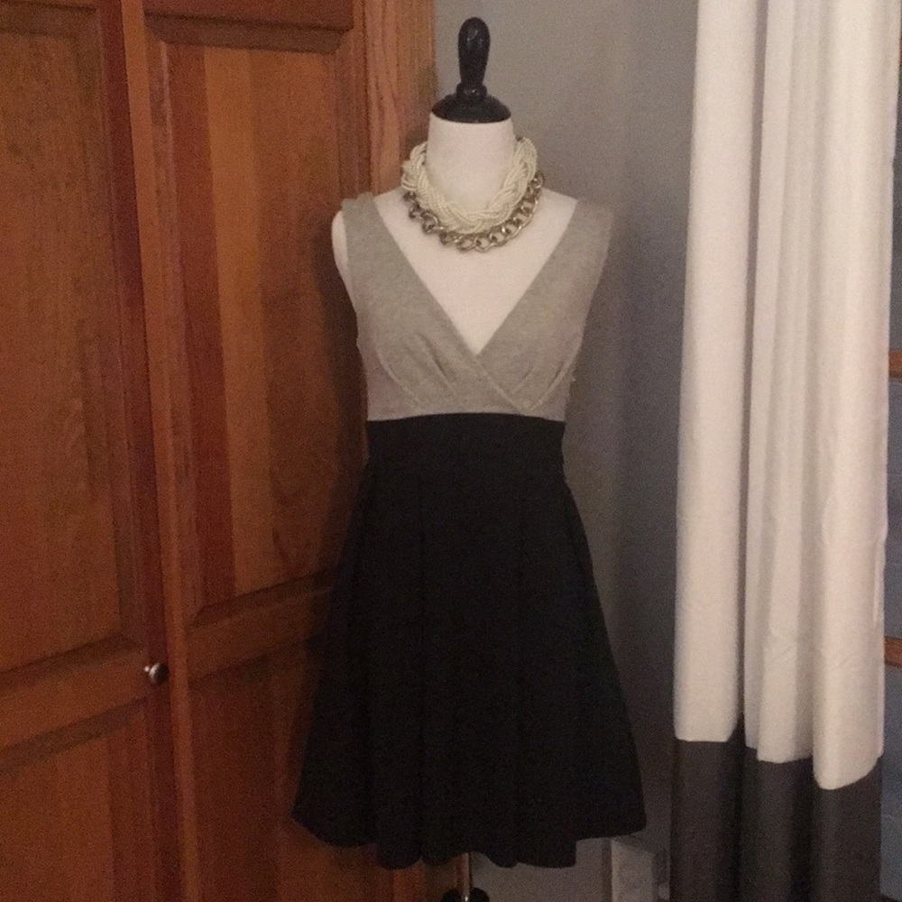 Arden B grey and black dress