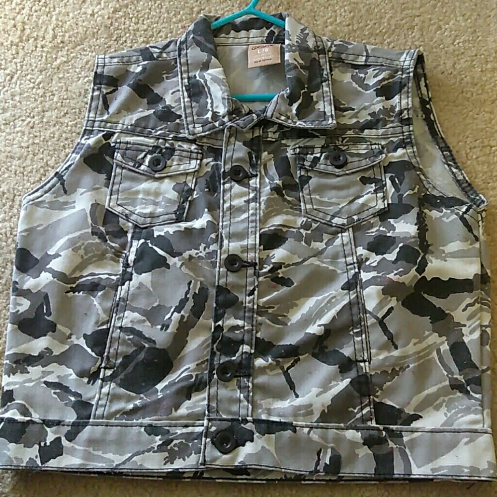 Toddler boy vest