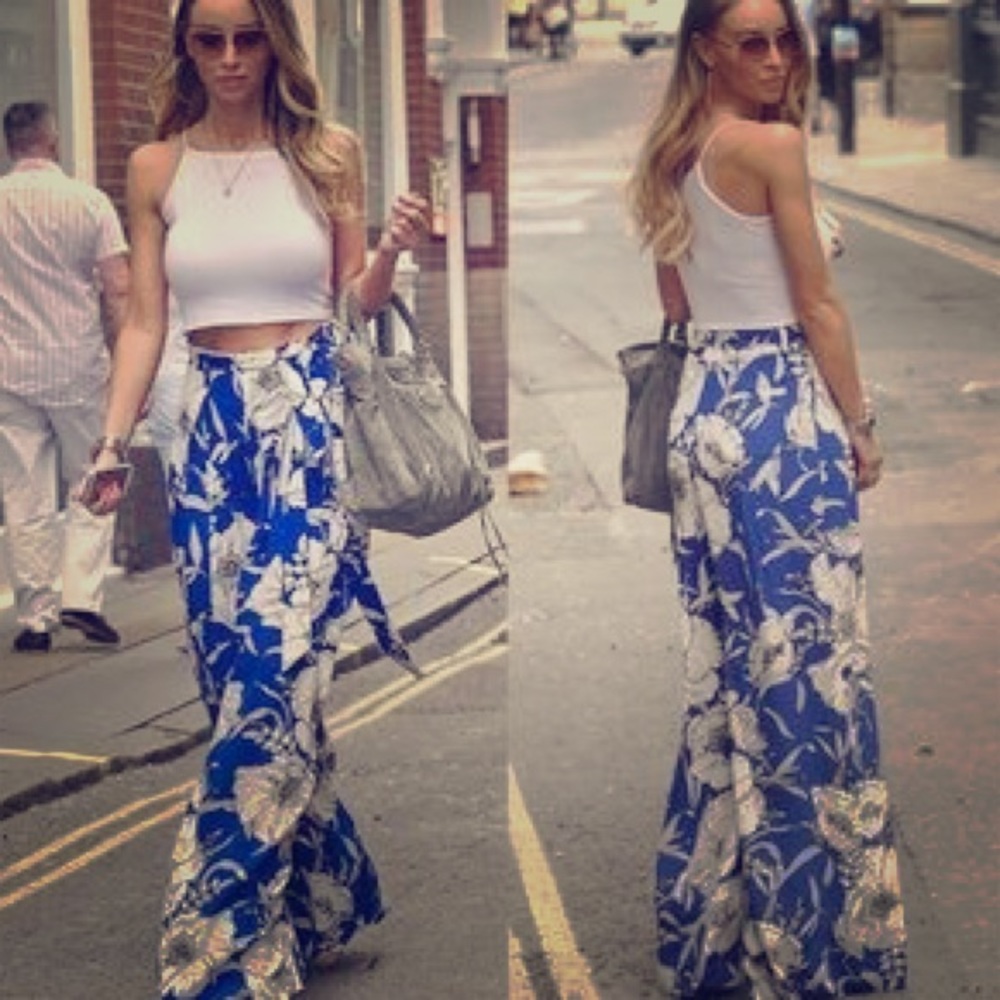 Bebe wide leg pants