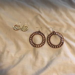 Wooden Earrings!