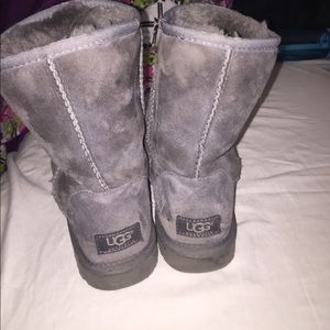 Gray UGG boots!