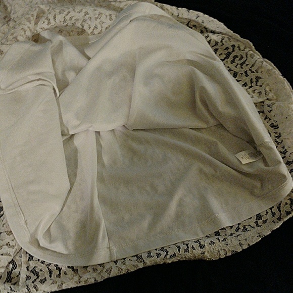 Peach Royal slip on lace dress, halter top - Picture 5 of 6