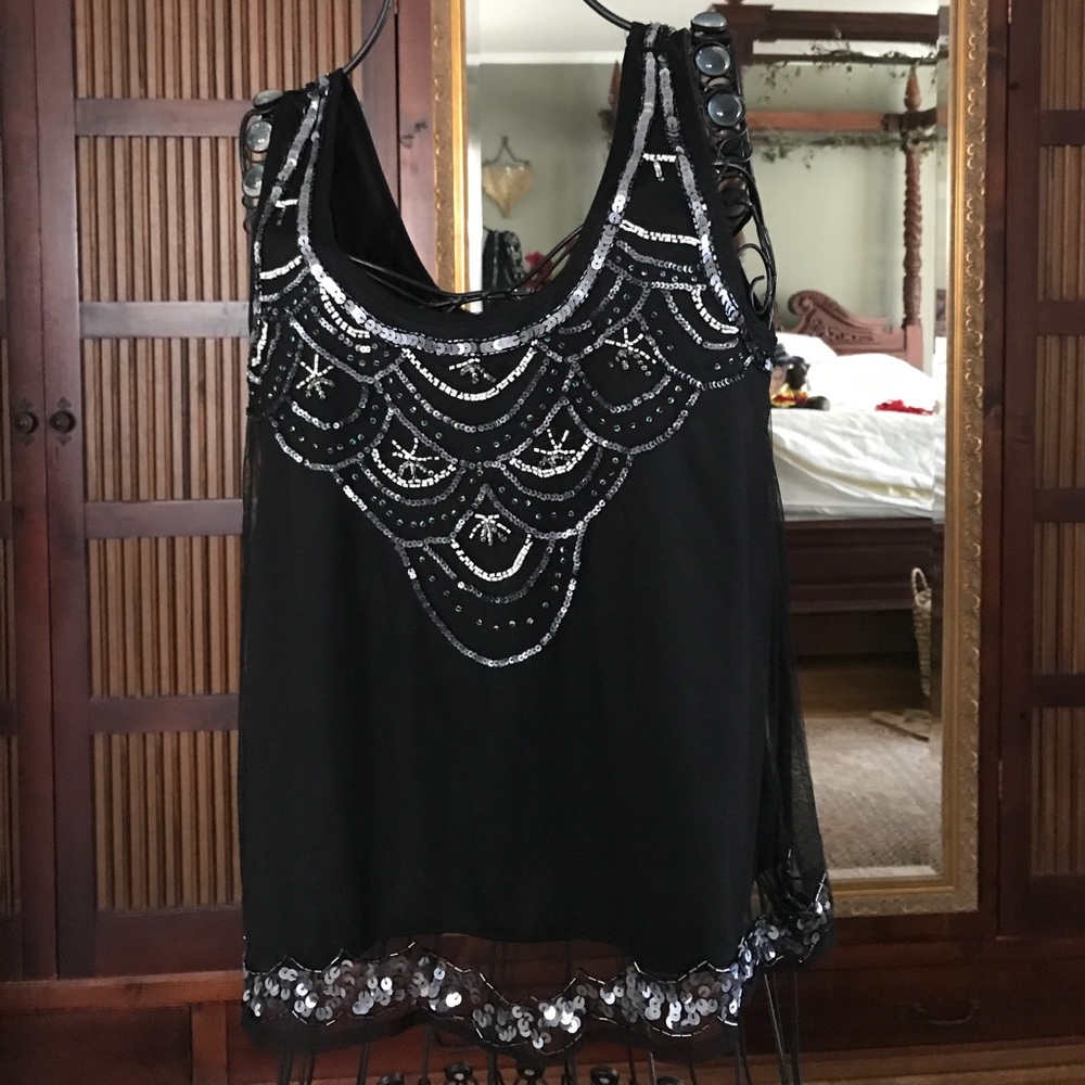 Sequins tank