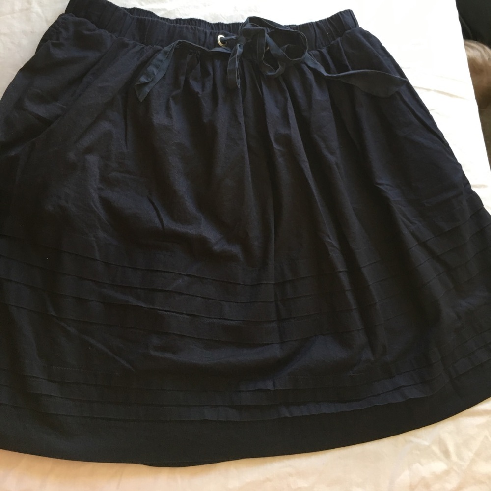 Anthropologie Odille blue skirt L