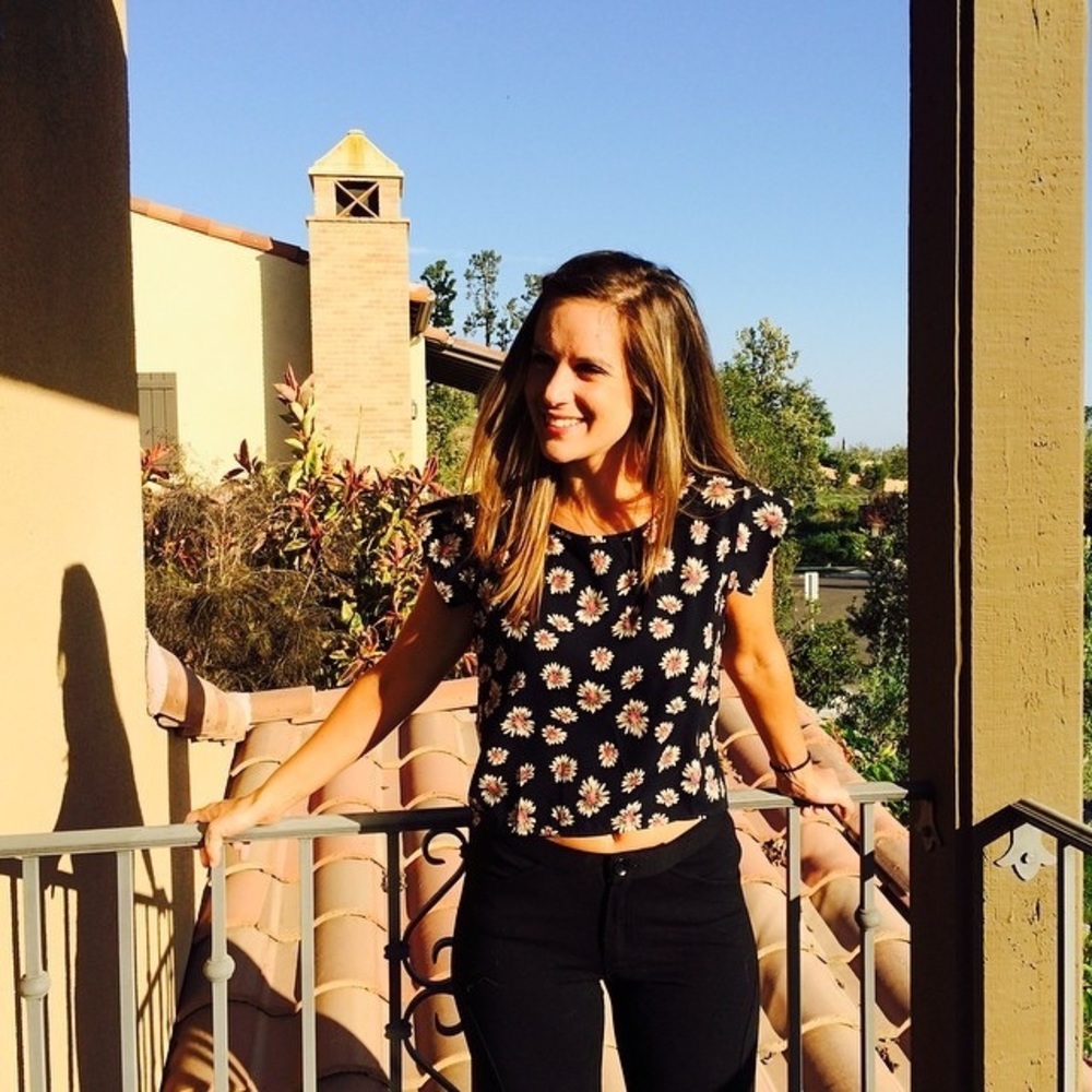 flower print crop top