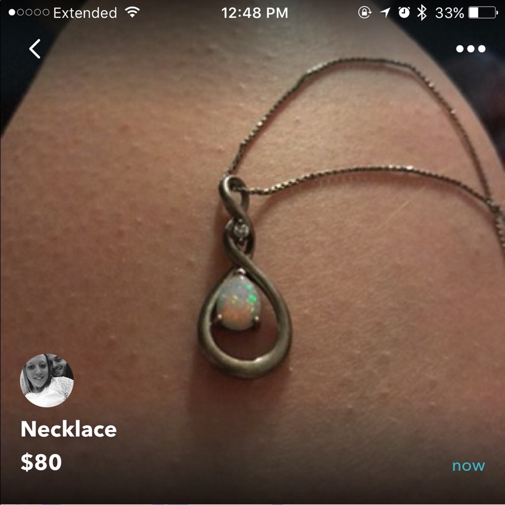 Opal necklace