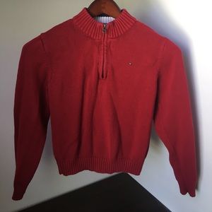 Tommy Hilfiger zip up sweater boys 8-10